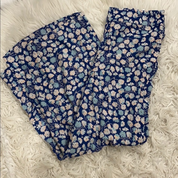 NEW • Madewell • Huston Floral Pull On Crop Pants - Picture 5 of 7